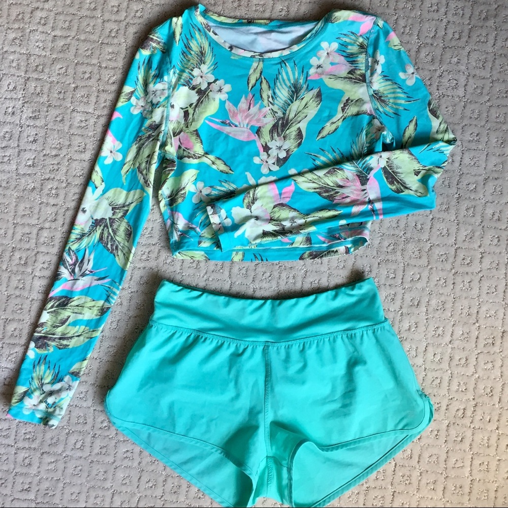 Billabong Swim Shorts in Turquoise
